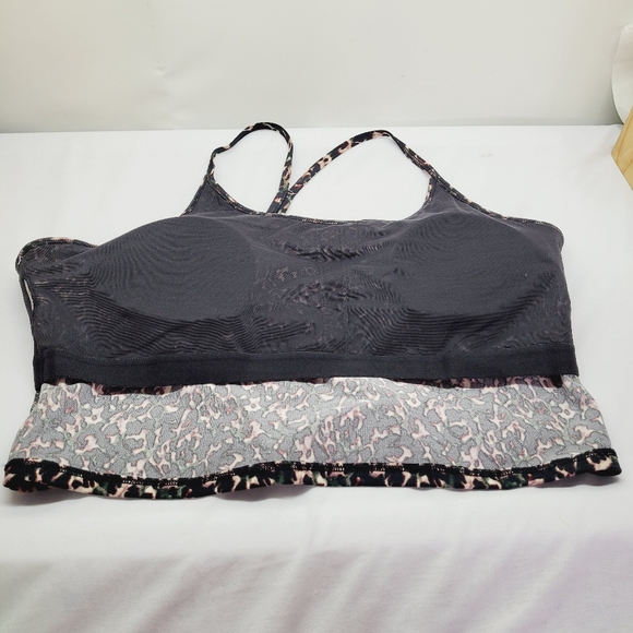 New Cheetah Print Tank Top Athletic Built In Bra Core10 Size X-Large - Picture 5 of 12
